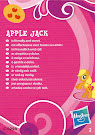 My Little Pony Wave 1 Applejack Blind Bag Card