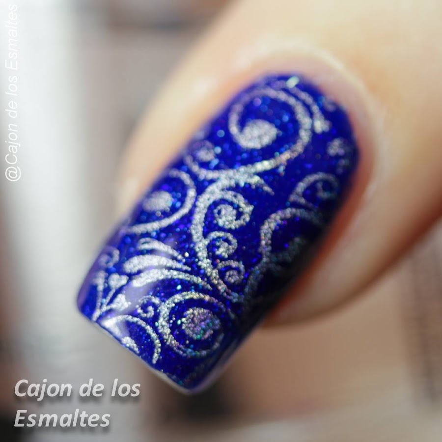  Diseños de uñas - Placa de encaje BC-04