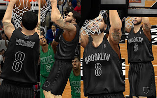 NBA 2K13 Brooklyn Nets Christmas Jersey