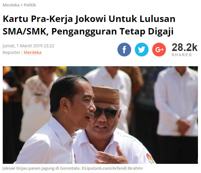 Jokowi: Jangan Lupa Dukung Saya, Biar Tahun Depan Kartu-kartu Ini Bisa Dibagikan