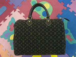 Louis Vuitton Mini Lin Ebene Speedy 30 Bag(SOLD)