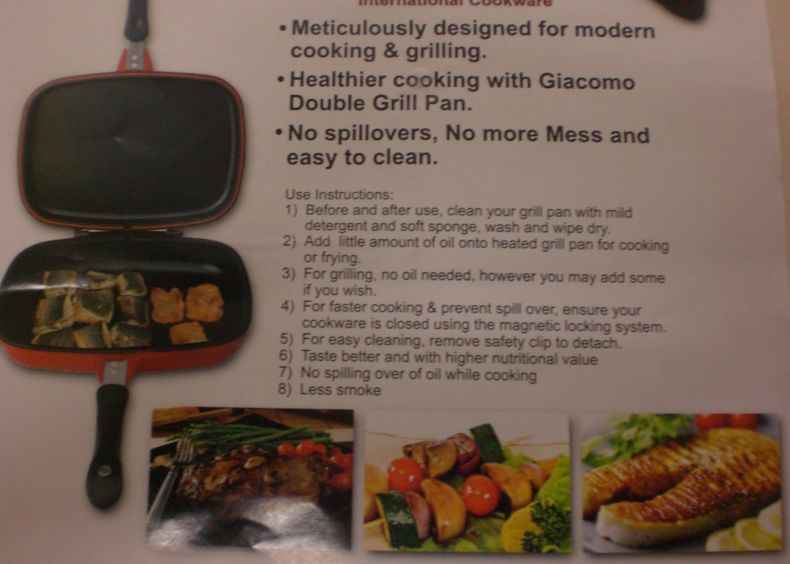 norlee's collection DOUBLE GRILL PAN