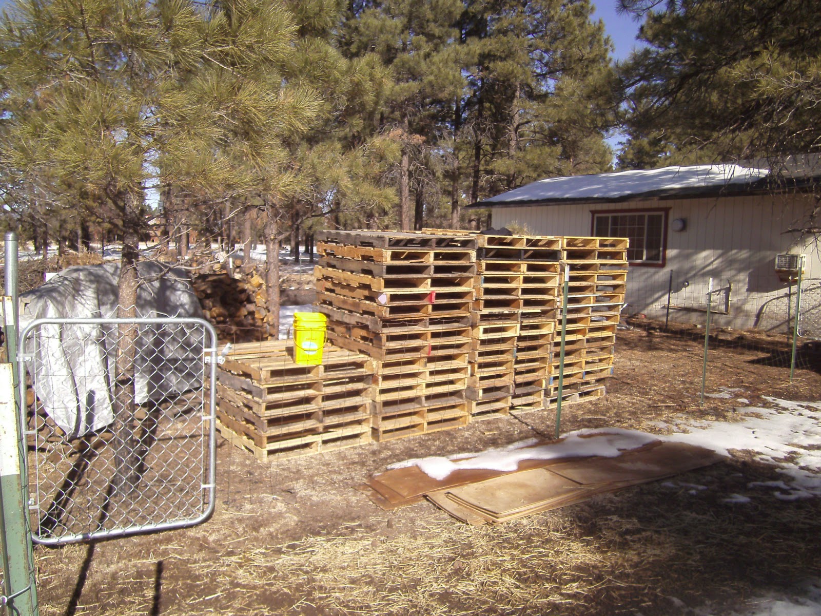 Just One Hour a Week: A Word on Building with Pallets