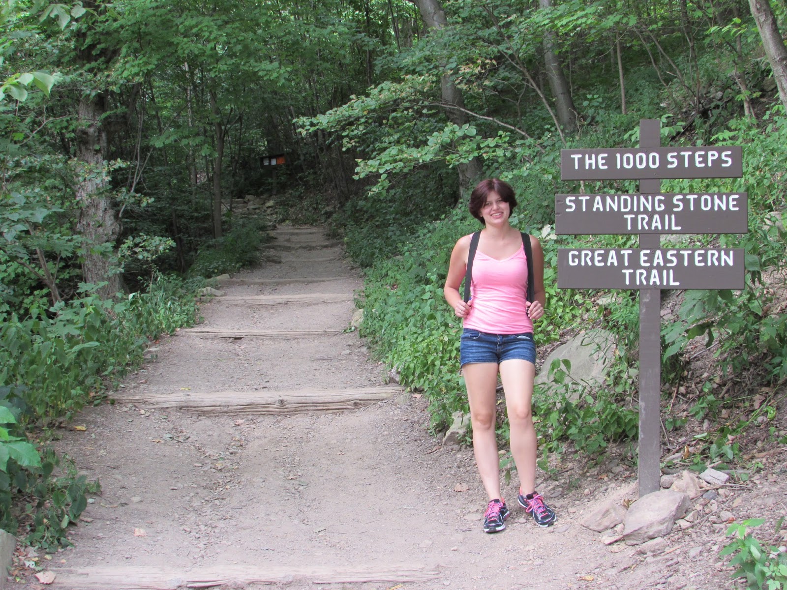 Standing Stone Trail and the Thousand Steps Great Hike with Stunning