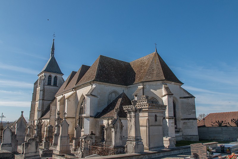 Photos d'Eglises SAINTE MAURE (10) église Sainte Maure