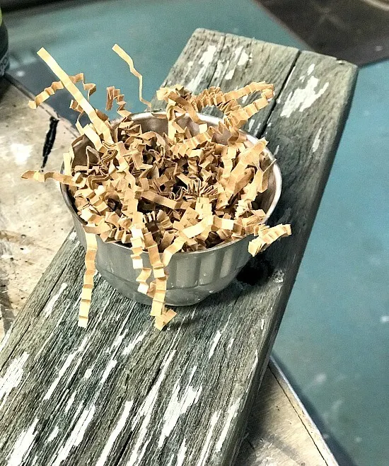 Vintage Jello Mold Centerpiece for Easter