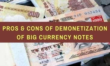 Demonetization of currency