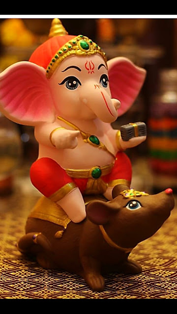 Cute Ganesha Mobile Wallpape