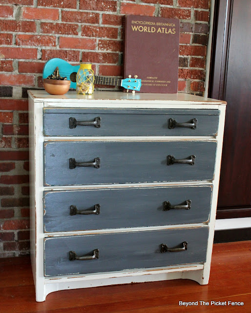 Beyond The Picket Fence Rustic Industrial Dresser