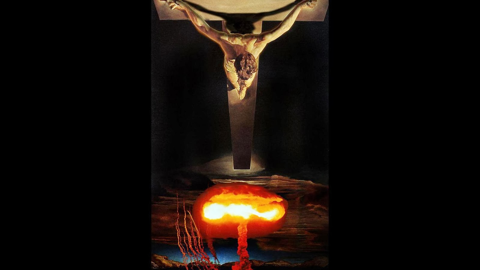 Сальвадор дали крест. Атомный крест Сальвадор дали. Ядерный крест дали. Распятие или Гиперкубическое тело. Картина атомный крест.