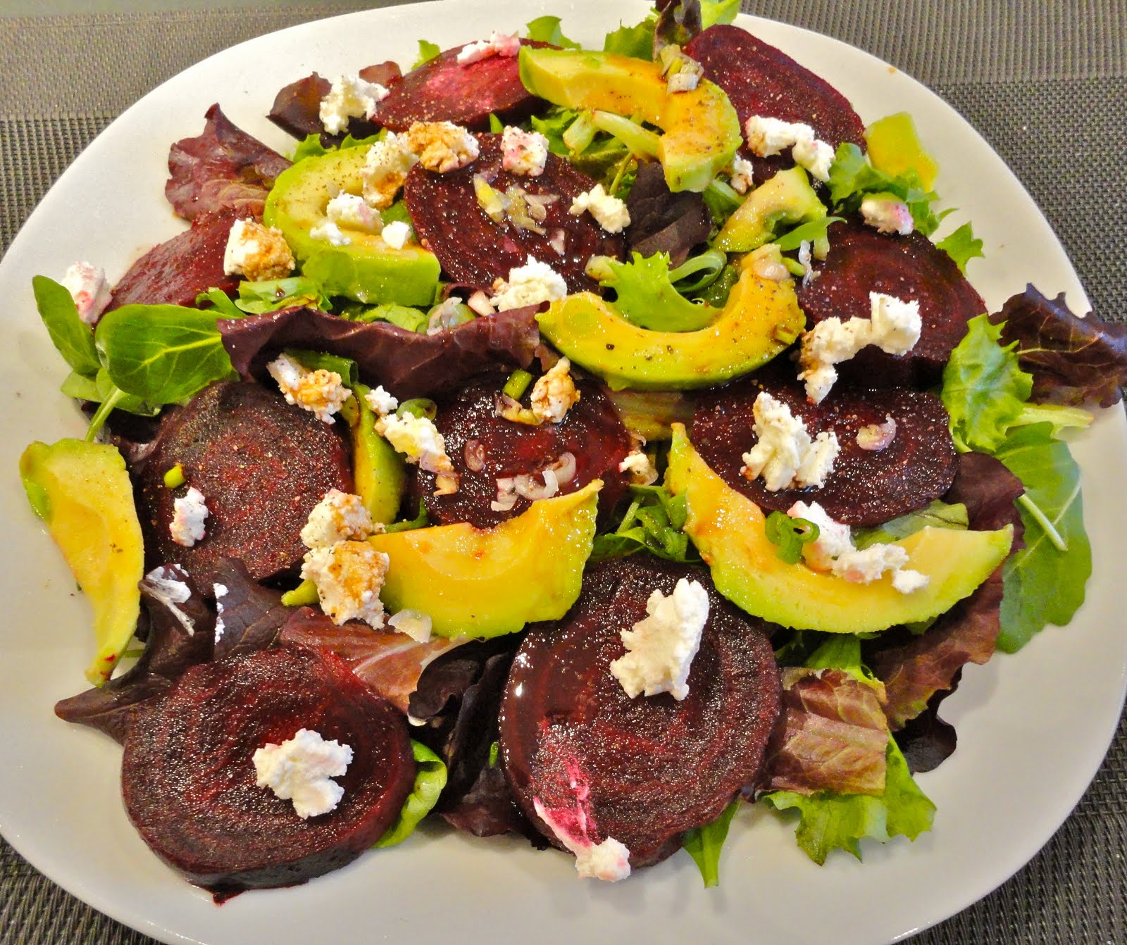 Au menu ce soir Salade de