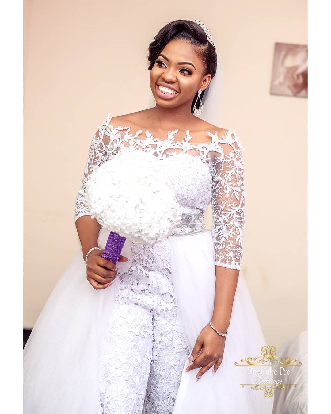 It is Unusual ~Will You Dare Wear Jumpsuit Wedding Gown? See how | fashenista