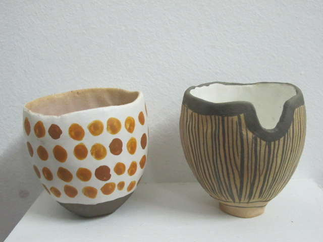 clementina ceramics: PUEBLO POTS IN MACGREGOR