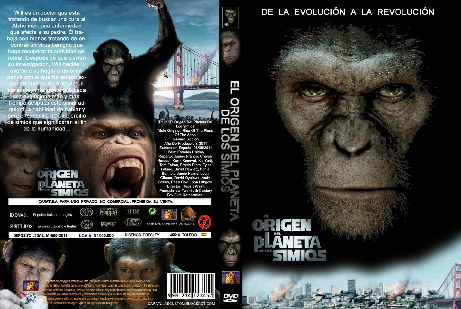 El planeta de los simios: La guerra 2017 Online en