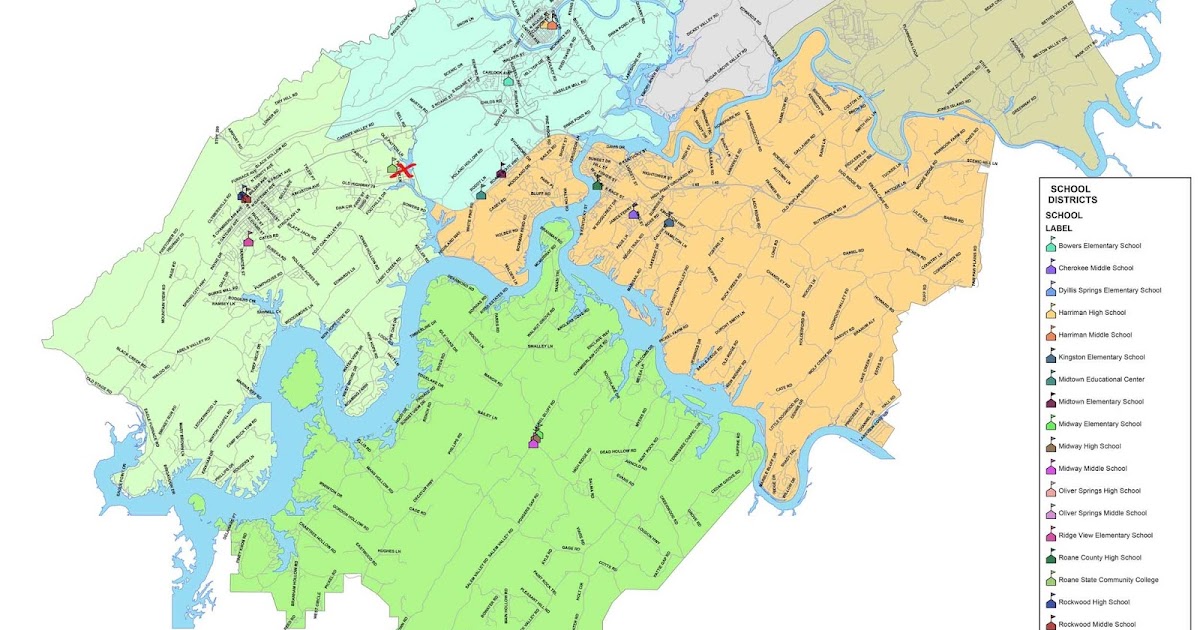 Things I See Roane County Map