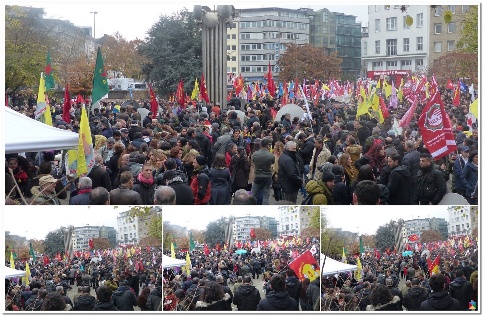 Kurdische Demo Köln