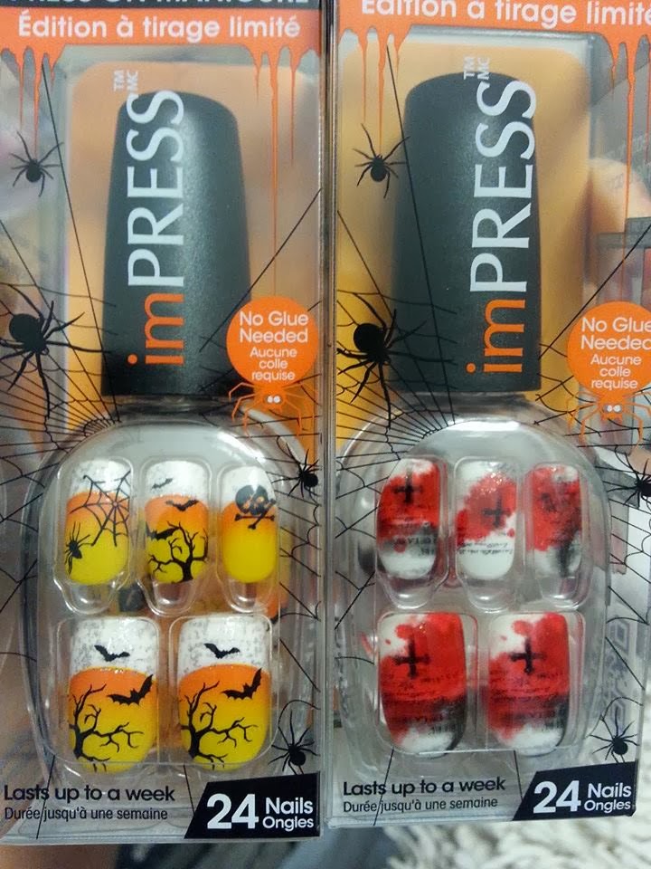 Nails Never Fails: Impress Limited Edition Halloween nails NOTD and review!!