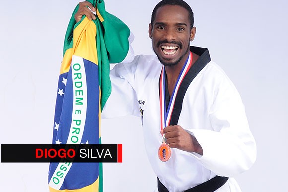 Tae Kwon Do Diogo Silva comemora 10 anos de Seleção Brasileira