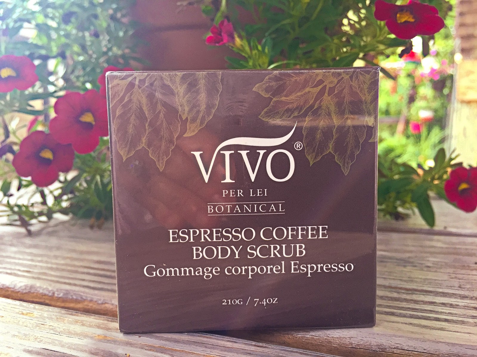 Maria's Space Vivo Per Lei Espresso Coffee Body Scrub Wakes Up Your