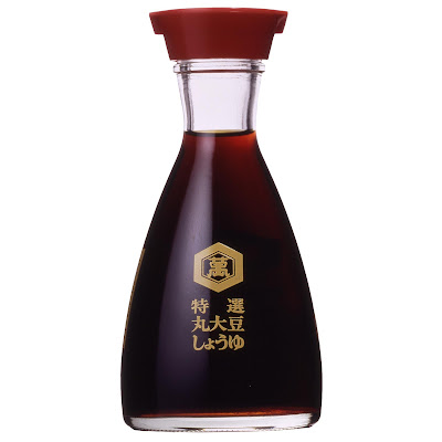 Botella para salsa de soja design Black Bizen - Vajilla japonesa 