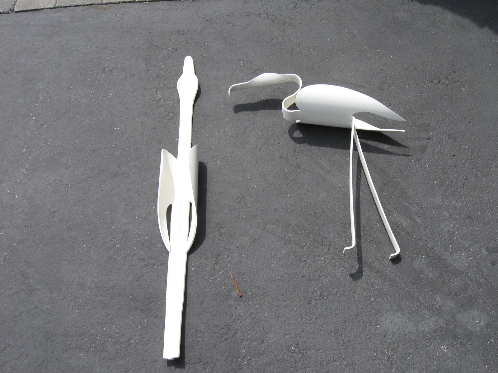 1000+ images about yard birds on Pinterest | Pvc pipes, Pink flamingos