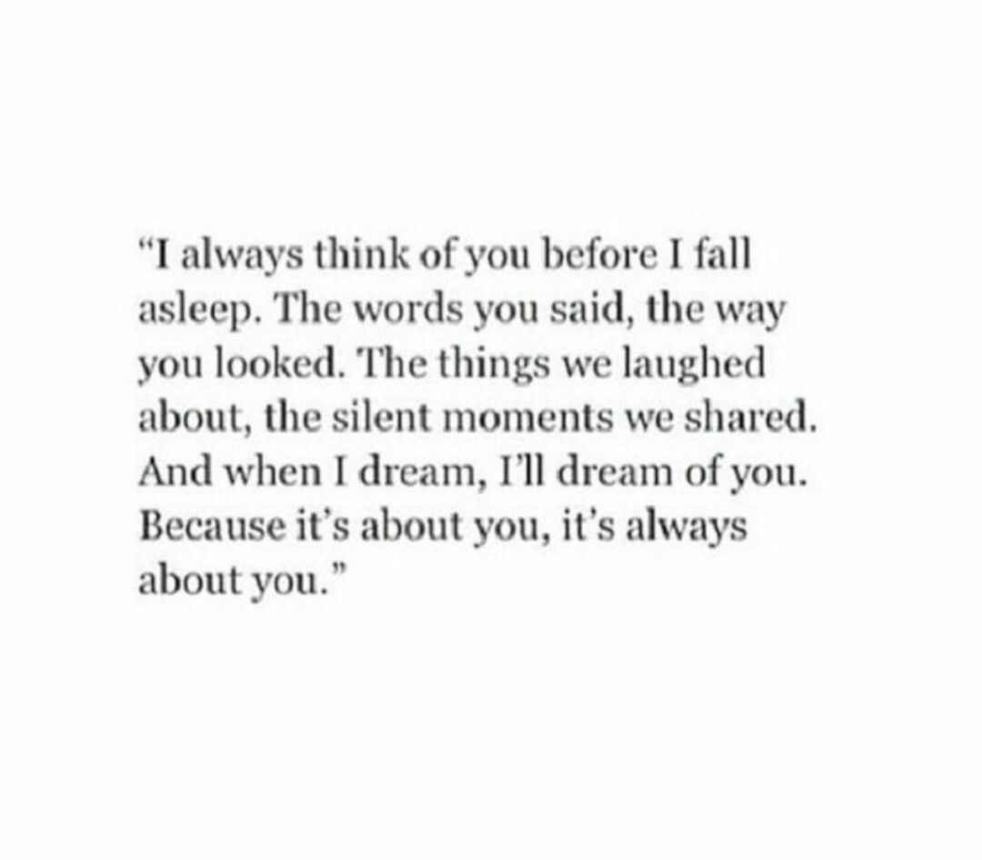 thinking of you short poems