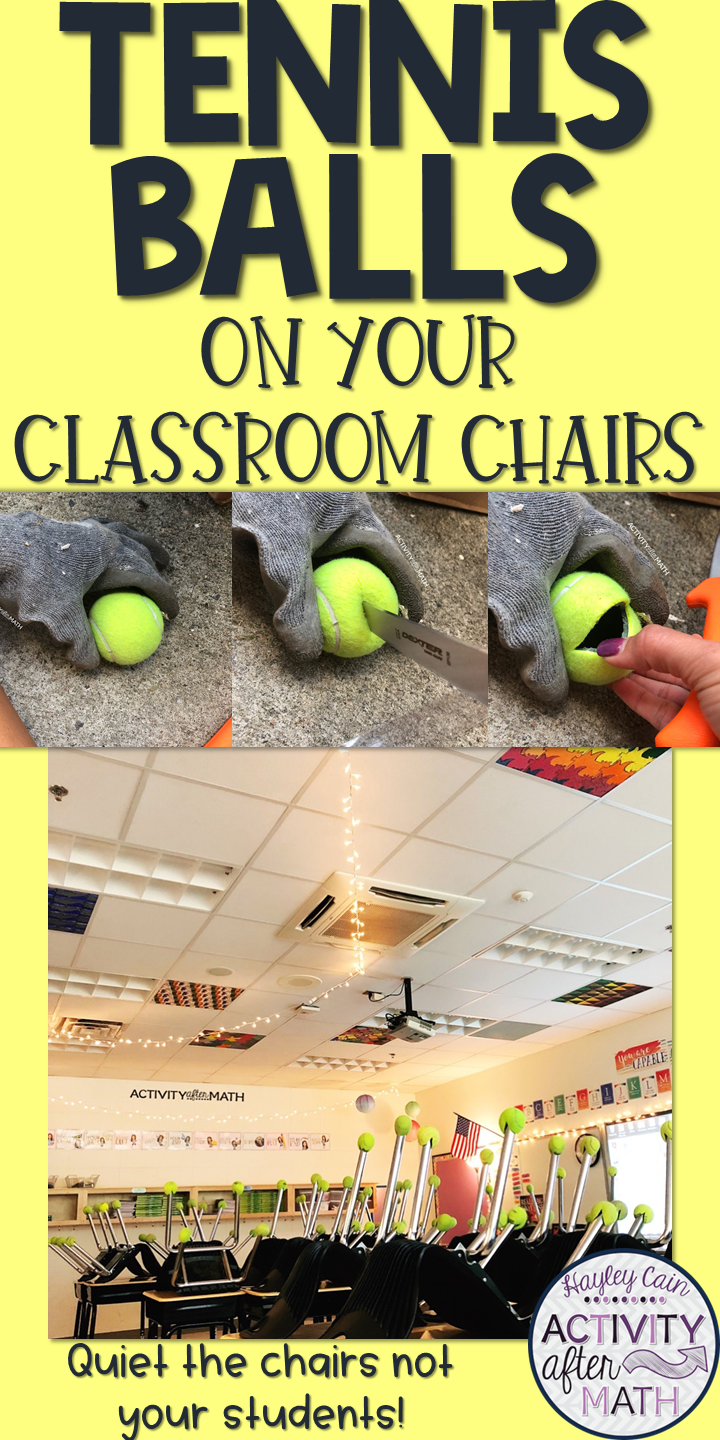 Activity After Math with Hayley Cain How To Put Tennis Balls on your
