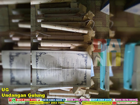 jual Undangan Gulung