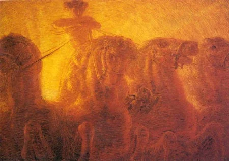 Gaetano Previati 1852-1920 | Italian Symbolist painter