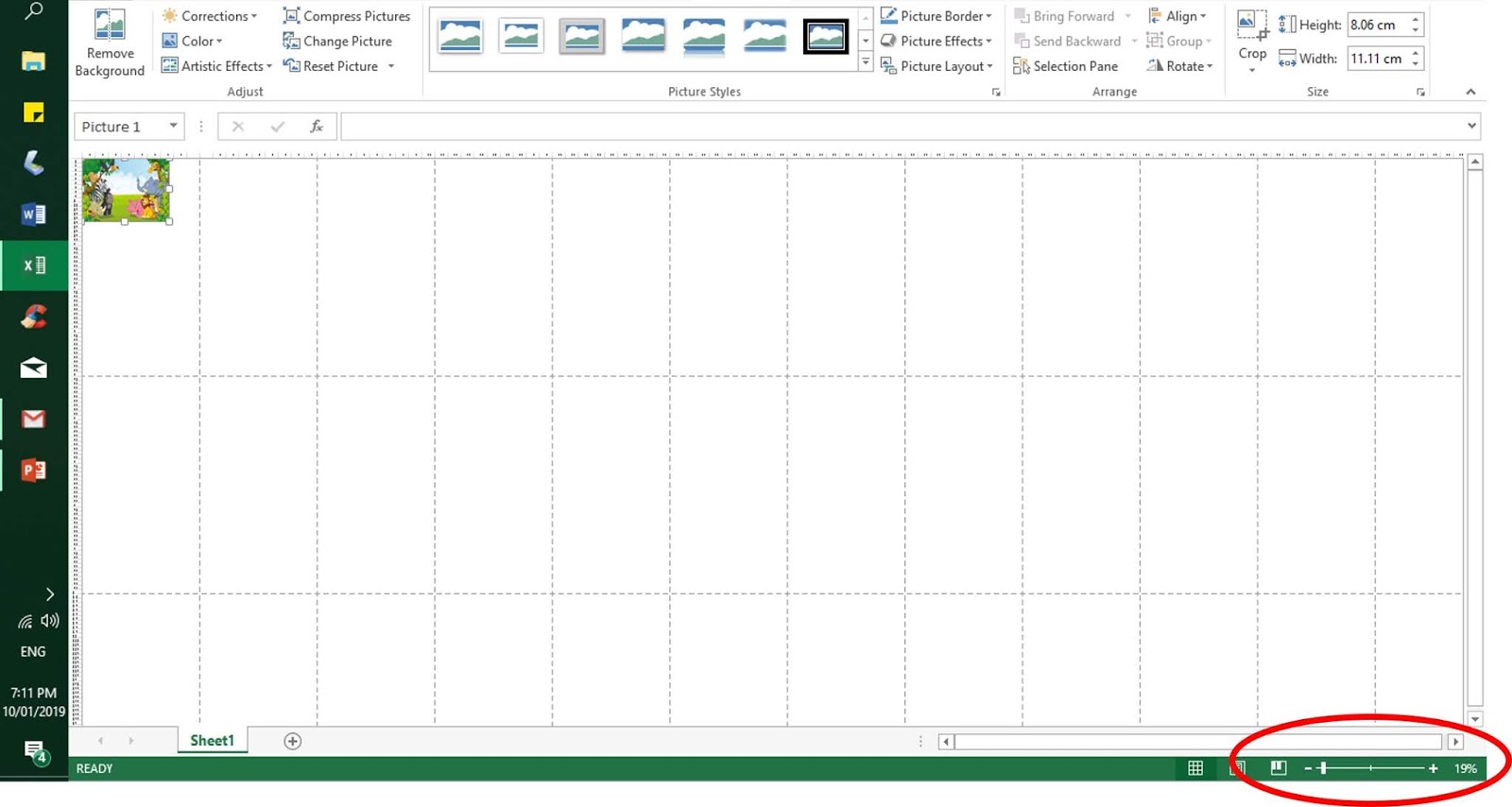 HOW TO CREATE POSTER/ BANNER USING MICROSOFT EXCEL? KT Hangout