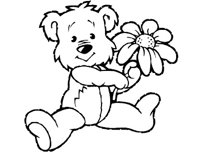 Spring Coloring Pages on Neverland Coloring Pages Net  Bear  Spring Coloring Sheets