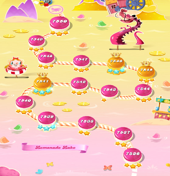 Candy Crush Saga level 7536-7550 Candy Crush Saga level 7536-7550
