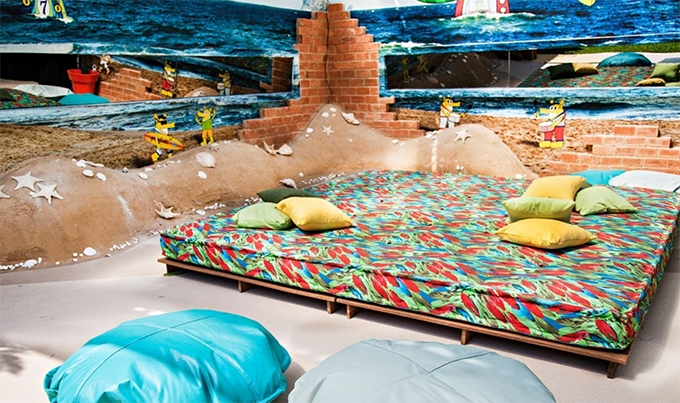 A decoração da casa do BBB 14