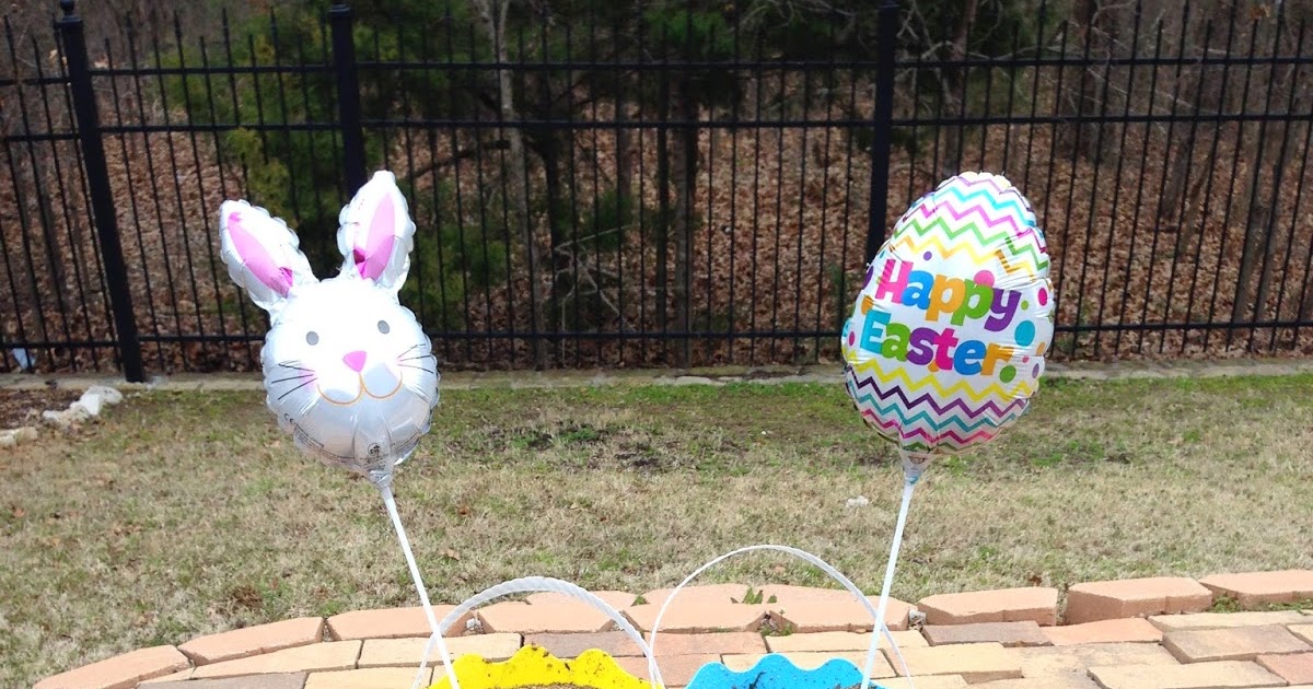 DIY Easter Basket Planter Dallas Mom Blog and Fort Worth Mom Blogger