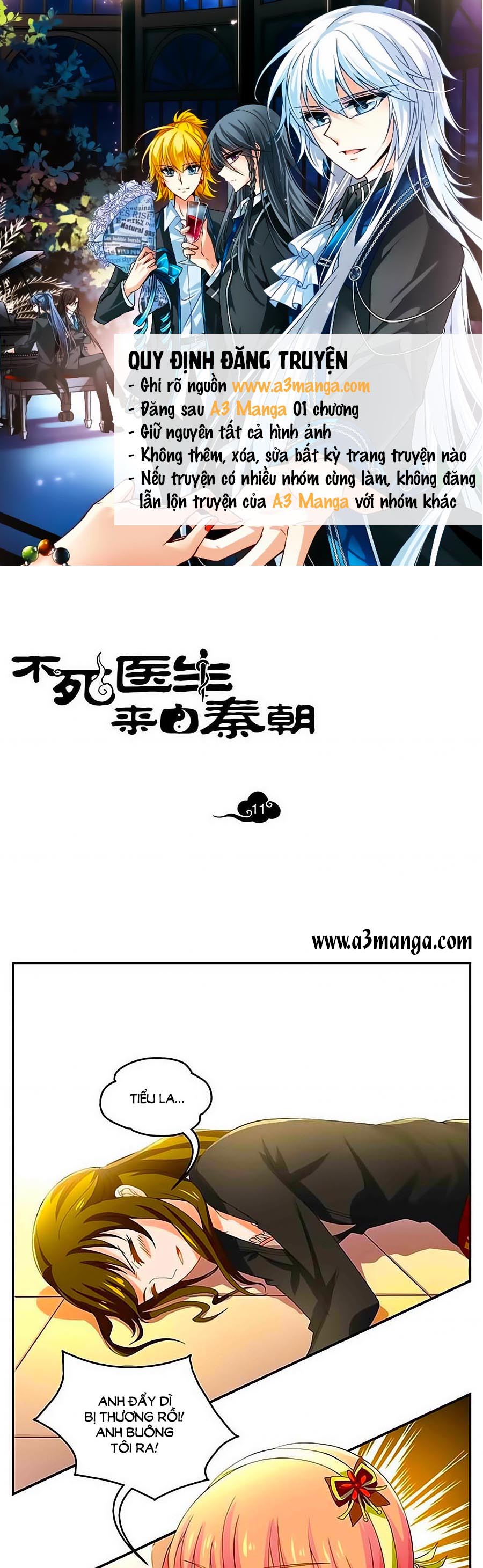 Bất Tử Y Sinh Tới Từ Tần Triều Chap 11 - Next Chap 12