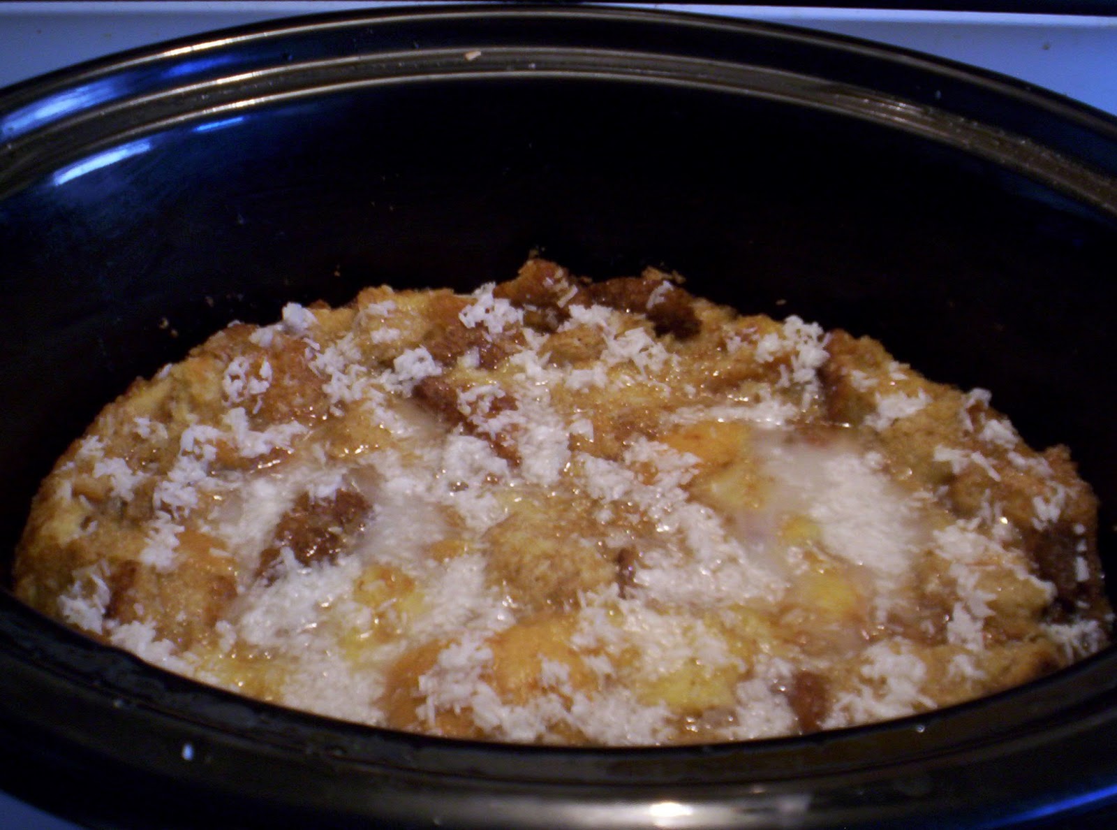 EVER AFTER - MY WAY: Slow Cooker Coconut Bread Pudding