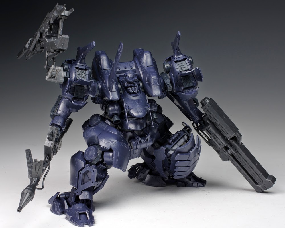 [ Review ] - Armored Core 1/72 - KT/104 PERUN Hanged Man Rematch Ver