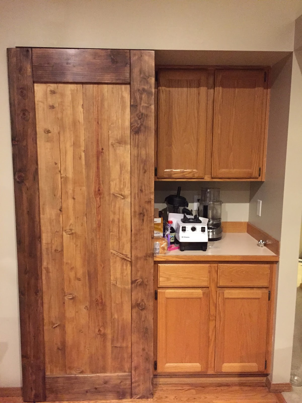 Kitchen Barn Door Pantry By getting and decorating the right pantry