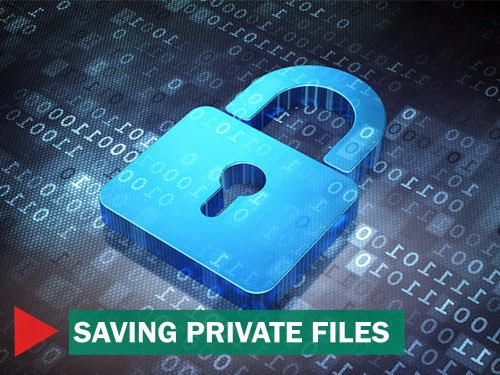 Saving Private Files