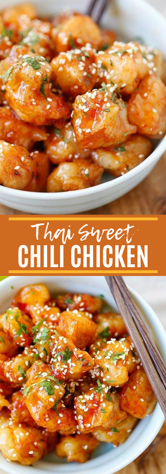 Thai Sweet Chili Chicken dinner chicken