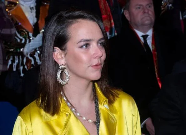 Princess Stephanie, Pauline Ducruet, Louis Ducruet and Camille Gottlieb attended the awards ceremony of International Circus Festival