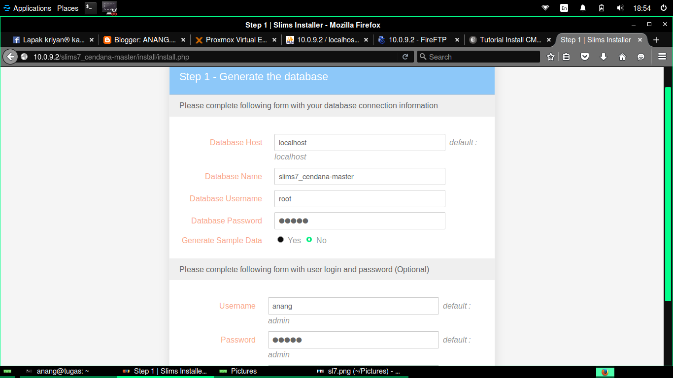 Default localhost