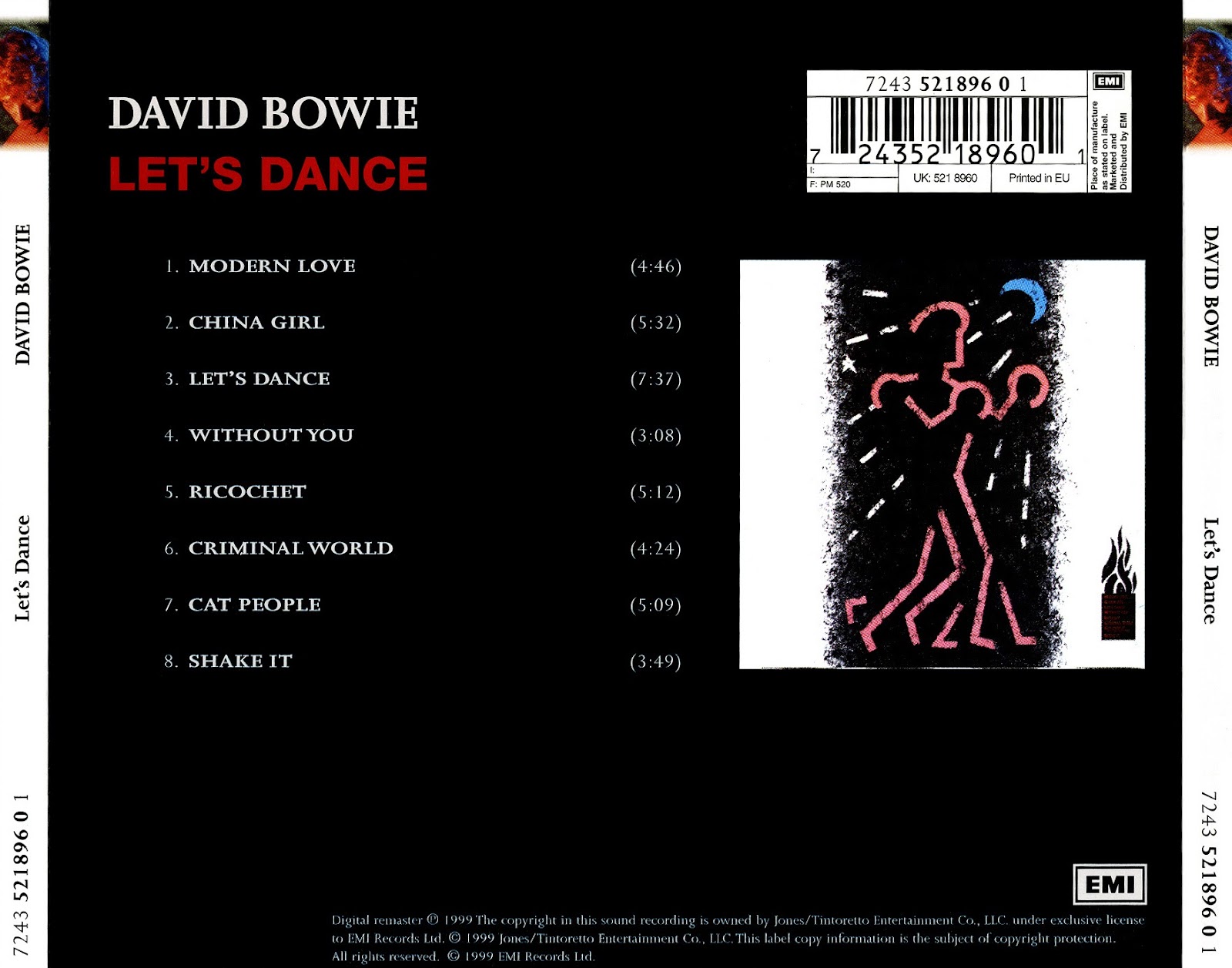 1983 Let's Dance David Bowie Rockronología 1983 Let's Dance David Bowie Rockronología