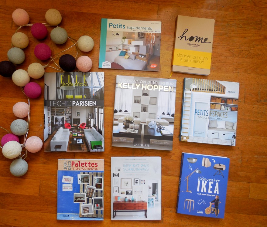 Sélection de livres sur la décoration d