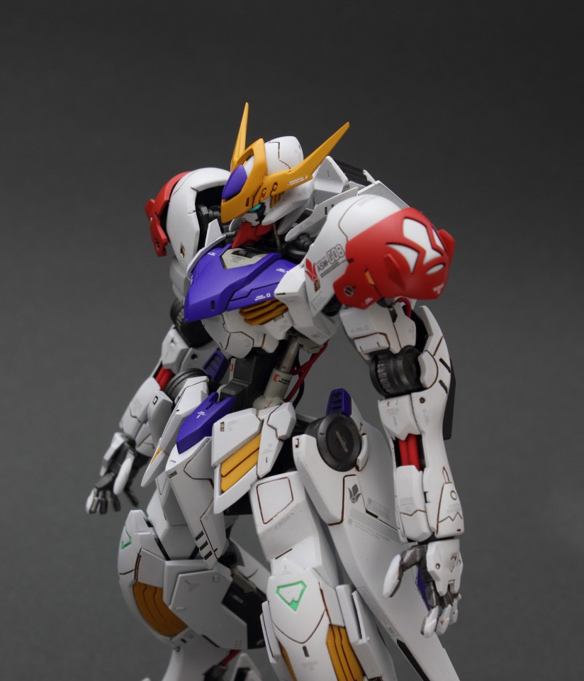 Custom Build: HG 1/144 Gundam Barbatos Lupus [Detailed]