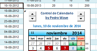Insertar Un Calendario Desplegable En Excel 2010 Excel Total