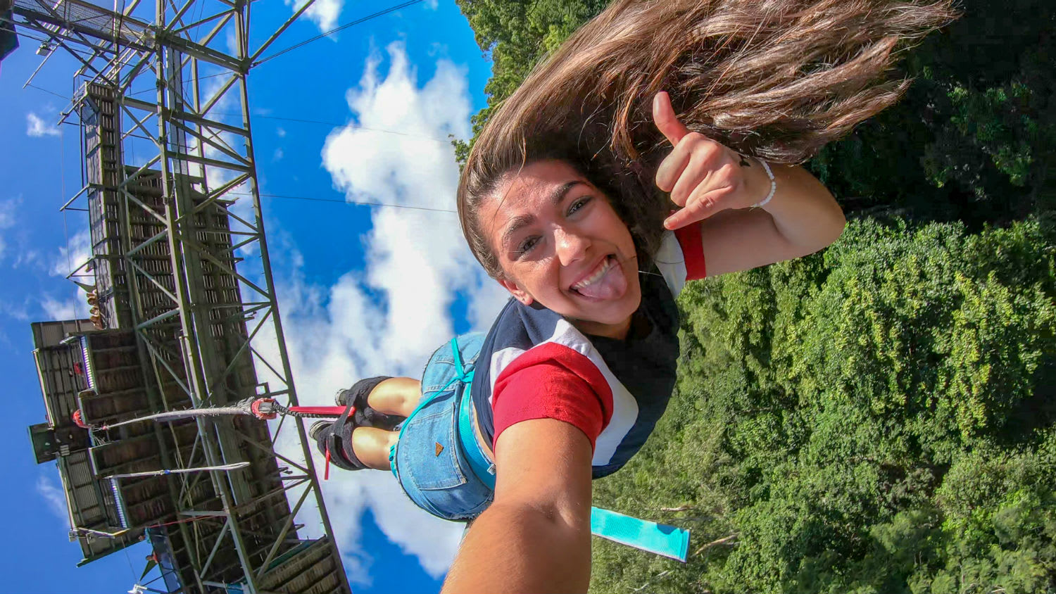 Hilarious Bungee Jumping face Expressions