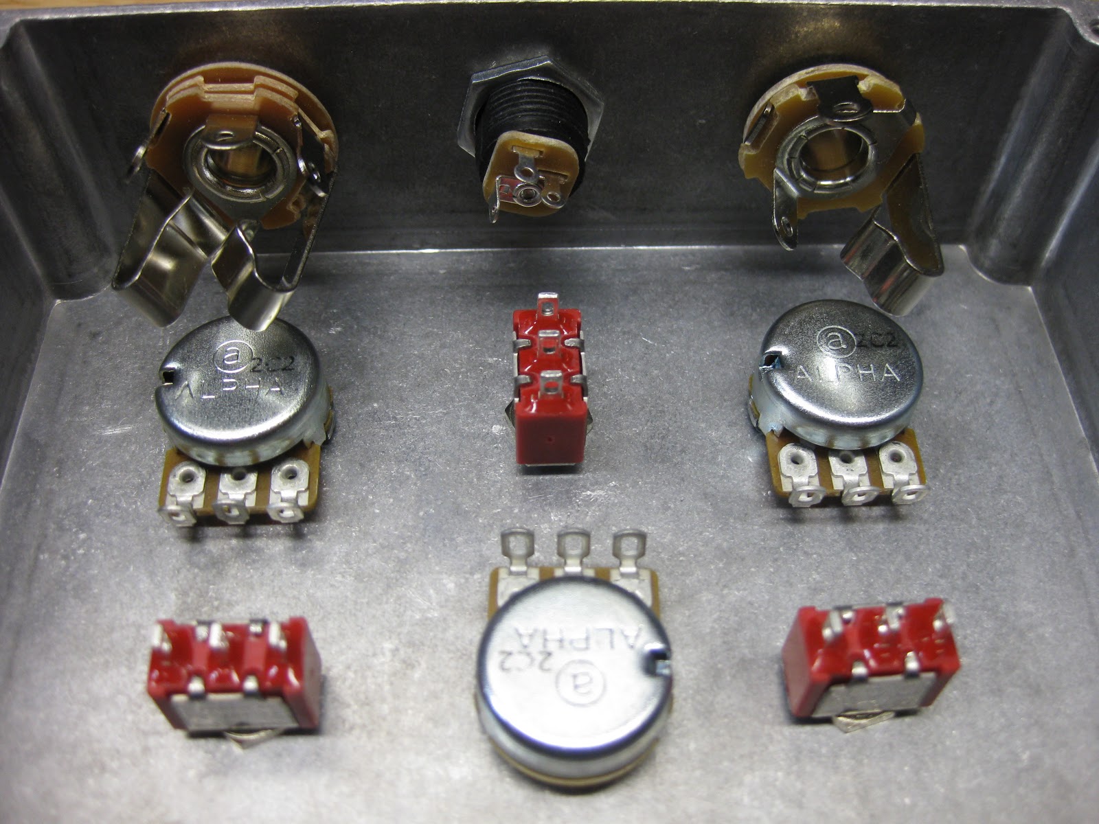 DIY Guitar pedal projects Drilling the enclosure