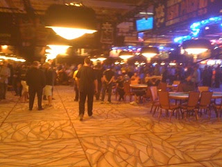 The Amazon emptying on Day 5 of the 2012 WSOP Main Event