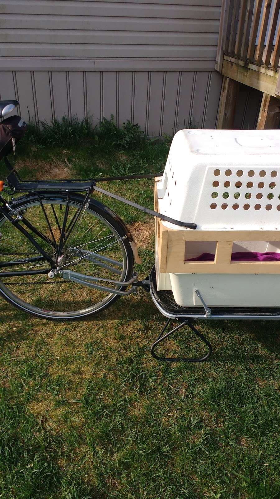 tw bents bike trailer